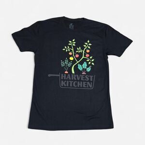Stickermule black harvest kitchen Medium size (width 19in, length 27in) T shirt